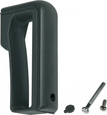 Produktbild von easyPART passend für 10027090 EUROPART wie Vorwerk Griff Handgriff für Mixtopf Topf Behälter Schwarz Thermomix® TM3300 Küchenmaschine Küchenautomat