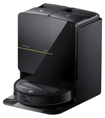 Immagine prodotto di Roborock Saros Z70 nero  Robot aspirapolvere con funzione di lavaggio e braccio di presa + stazione di aspirazione, controllo tramite app