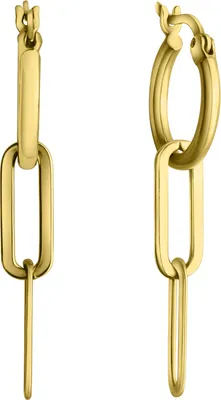 Produktbild von V Creolen 925/- Sterling Silber vergoldet