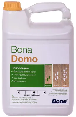 Produktbild von BONA Domo 5 Liter halbmatt 1K Wasserlack