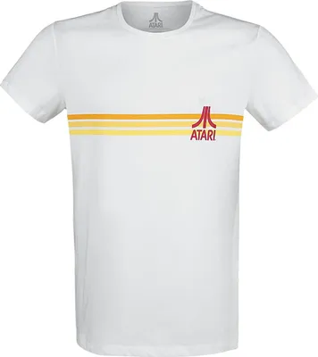 Produktbild von Difuzed - T-Shirt Herren - Atari (weiß, Größe M) Shirt