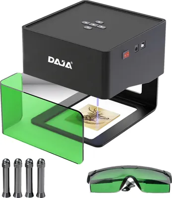 Zdjęcie produktu dla Grawer laserowy, moc 3000 mW, powierzchnia grawerowania 80 x 80 mm, zestaw DJ6