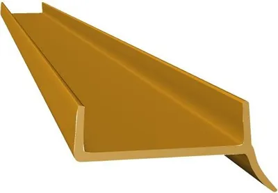 Produktbild von Sockeldichtung Küchensockel Abdichtungsprofil 1.5m Braun 16mm Sockelleiste Dichtung