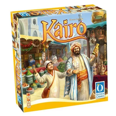 Produktbild von Queen Games 6074 - Kairo, Brettspiel