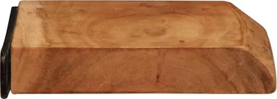 Immagine prodotto di vidaXL Mensole da parete 2 pezzi 30x20x3,5 cm in legno massiccio di acacia