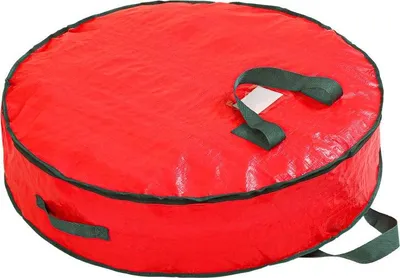 Image de INF Sac de Rangement Couronne de Noël - Organisateur Décoration Festive S