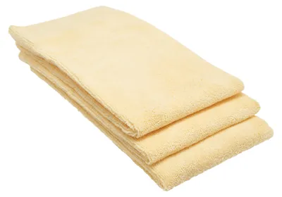 Produktbild von 3 x Meguiar's® Supreme Shine™ Microfibre Towels Yellow 40 cm x 60 cm
