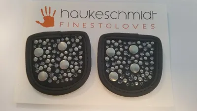 Zdjęcie produktu dla haukeschmidt MagicTack naszywki na rękawice, wzór:mieszany, kolor:czarny