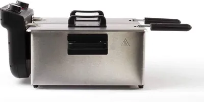 Immagine prodotto di LIVOO DOC217 Double Fryer - 2 x 3 L - Stainless Steel 3300W - Black + Gray