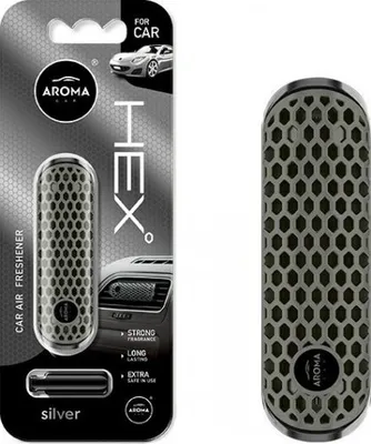 Image de Désodorisant CAR HEX argent