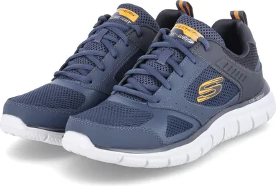 Produktbild von Skechers Herren Low Sneaker SYNTAC Blau Leder Synthetik Größe: 42