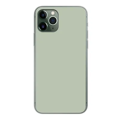 Produktbild von MuchoWow® Handyhülle Schutzhülle Hülle für iPhone 11 Pro Farbe - Mintgrün - Innenausstattung Silikon Softcase Handy Hülle - Handy