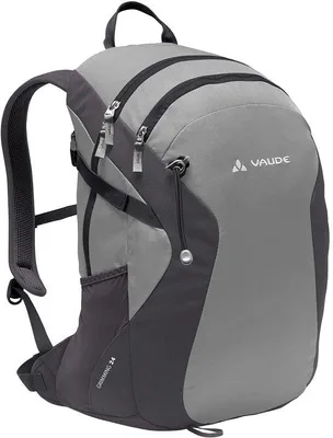 Immagine prodotto di Zaino da trekking leggero da 24 litri, nero, impermeabile, con scomparto per laptop