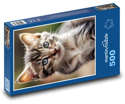 Obrázek produktu pro martinpuzzle - Puzzle 500 - Roztomilé morouhaté kotě