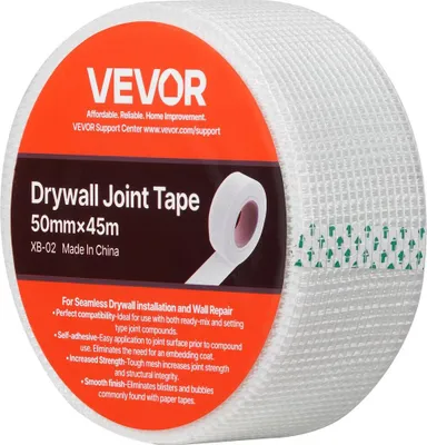 Zdjęcie produktu dla 36 rolek samoprzylepnej taśmy z włókna szklanego do płyt kartonowo-gipsowych, 45 m x 50 mm