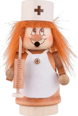 Produktbild von Miniwichtel Krankenschwester (13,5cm) Räuchermann von Christian Ulbricht