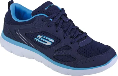 Produktbild von Skechers Summits Suited 12982-NVBL, Sneaker, Damen, Dunkelblau, Größe: 40