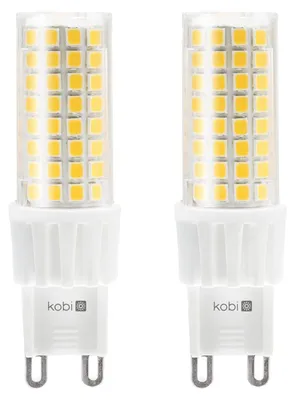 Produktbild von Kobi G9 LED-Kapsellampe 6W 600lm 3000K warmweiß 2 Stück