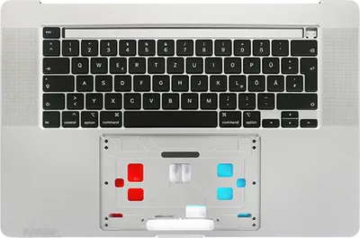 Produktbild von A2141 Topcase Tastatur mit Backlight für Apple Macbook Pro Retina 16" 2019 deutsch