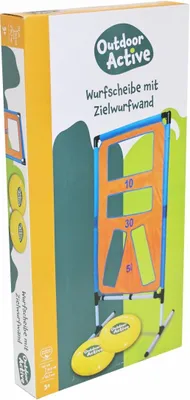 Produktbild von Outdoor Active Outdoor active Wurfscheibe mit Zielwurfwand