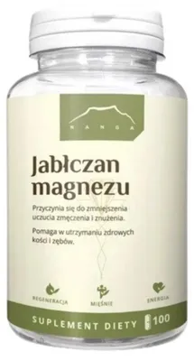 Produktbild von Nanga Magnesiummalat 700 mg 100 Kapseln