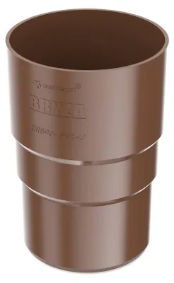 Immagine prodotto di BRYZA, raccordo per grondaia in plastica, diametro 110 mm, colore marrone RAL 8017
