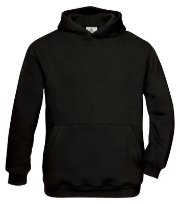 Produktbild von B&C - Kapuzenpullover für Kinder FK2553 (116) (Schwarz)