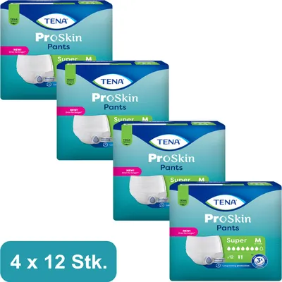 Produktbild von TENA - Pants Super M - 4x12Stk.