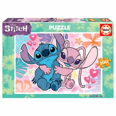 Zdjęcie produktu dla Układanka Educa Stitch, 300 elementów, kartonowa, wielojęzyczna, +8 lat