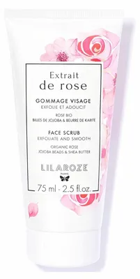 Immagine prodotto di Lilaroze Paris Gommage Visage Extrait de Rose Exfolie et Adoucit 75ml