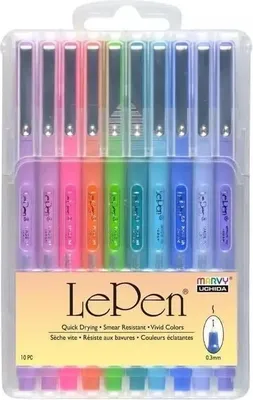Immagine prodotto di Matita fine Le Pen Bright 10 colori (matite fini)