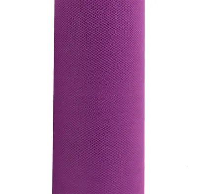 Produktbild von 9m Rolle Tüll 30cm, Farbauswahl:lila Orchidee 467