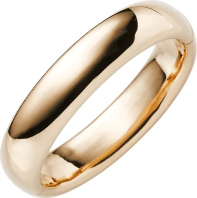 Produktbild von 15,5mm Armreif Armband Armschmuck aus 585 Gold Rotgold glatt glänzend