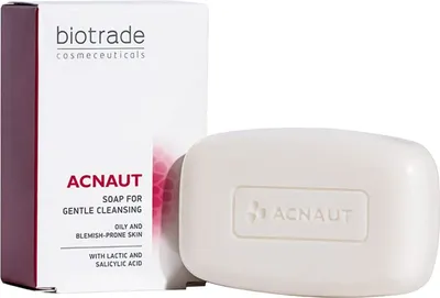 Produktbild von Biotrade Acnaut Salicylsäure Seifen für sehr fettige und zu Akne neigende Haut