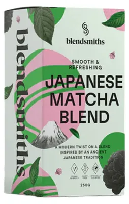 Image de Mélange de thé matcha japonais Blendsmiths, 250 g