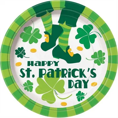 Produktbild von Happy St. Patrick's Day Teller