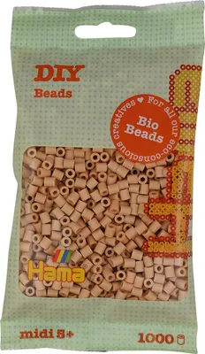 Image de Hama Perles à repasser 190-27 Hama Perles à repassermidi, beige, en sachet
