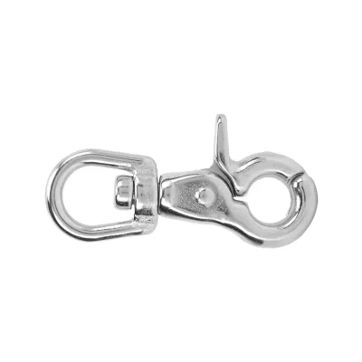 Zdjęcie produktu dla Klamry z pazurem homara, metalowe klamry z pazurem homara, obrotowe klamry karabińczyk do smyczy, karabińczyki z zatrzaskiem spustowym, metalowy obrotowy karabińczyk z zatrzaskiem homara, karabińczyk spustowy do smyczy dla psa