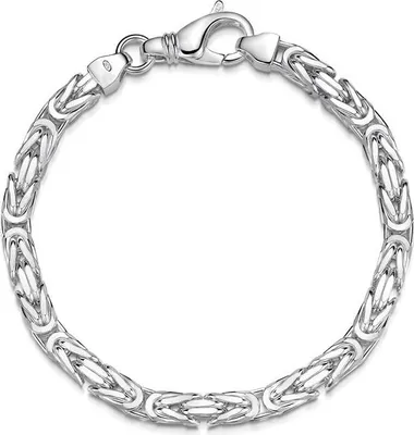 Produktbild von SILBERKETTEN STORE Königskette Armband 6mm - 925 Silber - 21cm