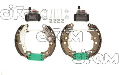 Produktbild von CIFAM Bremsensatz Trommelbremse Hinten passend für PEUGEOT 106 II Schrägheck (1A, 1C) 151-001