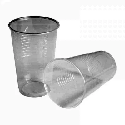 Produktbild von 100 Plastik Becher Transparent 200ml