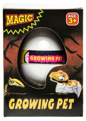 Productafbeelding van Dinosaurus ei, magisch, 6 x 4 cm, wit