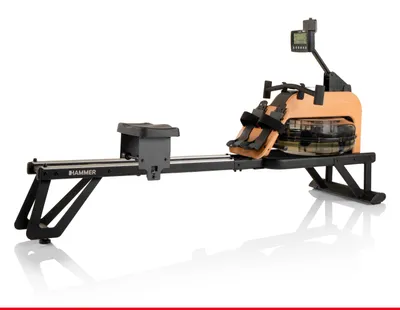 Produktbild von HAMMER Wasser-Rudergerät RowFlow 5.0 NorsK, 20 Programme, Kinomap, bis 150 kg