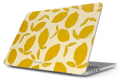 Produktbild von Burga Hardshell Hülle Apple MacBook Air 13 Zoll (2018-2020) - Lemon Tart