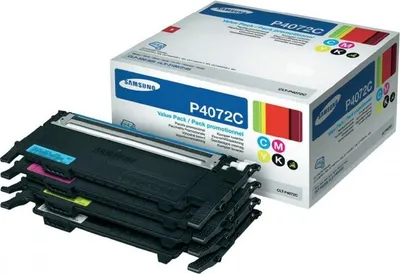 Produktbild von Samsung CLT-P4072C Toner Rainbow Kit (schwarz, gelb, cyan, magenta)