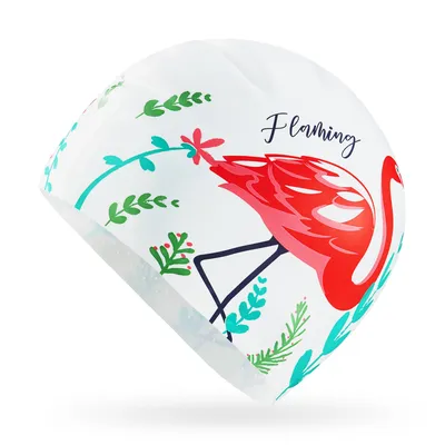 Produktbild von TSUNAMI Damen Silikon Schwimmkappe, lange Haare, Pool Aquafitness