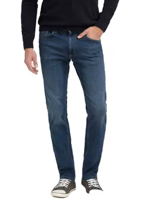 Produktbild von MUSTANG, Herren Jeanshosen, Slim fit, Washington straight, W38 L32, Blau, Jeans, baggyjeans, buggy