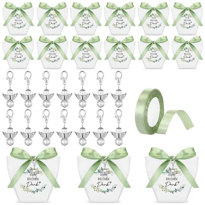 Gastgeschenkboxen für Hochzeit, Taufe, Kommunion – 30 Sets