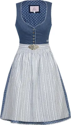 Produktbild von Dirndl Romy 58er Länge blau 34