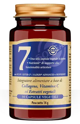 Productafbeelding van SOLGAR 7, 30 vegetarische capsules